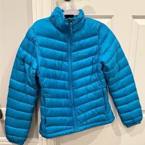 Marmot Women's Bright Blue Puffer Jacket